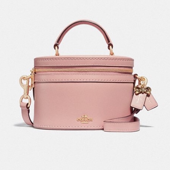 coach selena trail bag pink